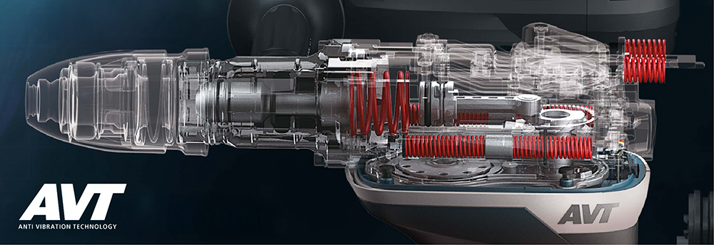 Перфоратори антивибрационна система Makita AVT